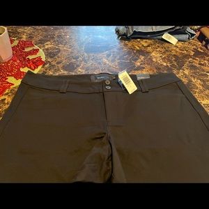 Torrid black pointe trousers plus size